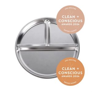 Clean + Conscious Awards Winners 2024. Best Kids Mealtime. Celebrating products in Australia & NZ which are Non-Toxic, Ethical, Sustainable and Socially Responsible.