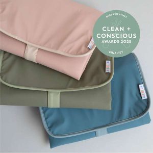 Recycled Changing Wallet by All4Ella - Best Baby Essentials - Product Reviews - Clean + Conscious Awards