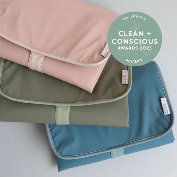 Recycled Changing Wallet by All4Ella - Best Baby Essentials - Product Reviews - Clean + Conscious Awards
