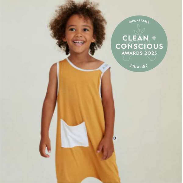 Kids Bamboo Singlet Romper by Awakind - Best Kids Apparel / Pyjamas - Product Reviews - Clean + Conscious Awards