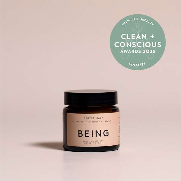 Bootie Balm by BEING Skincare - Best Nappy Rash Cream / Balm - Product Reviews - Clean + Conscious Awards