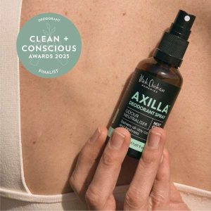 Axilla Natural Deodorant Spray by Black Chicken Remedies - Best Natural Deodorant - Product Reviews - Clean + Conscious Awards