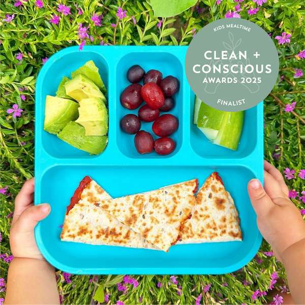 Plant-based Bento Plates by Bobo&boo Plant-Based Dinnerware - Best Kids Mealtime - Product Reviews - Clean + Conscious Awards