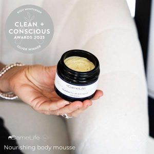 Nourishing Body Mousse by CameLife Australia - Best Body Moisturiser - Product Reviews - Clean + Conscious Awards