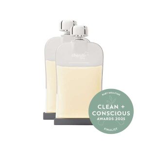 Reusable Silicone Breast Milk Bags and Food Pouch by Cherub Baby - Best Baby Mealtime - Product Reviews - Clean + Conscious Awards