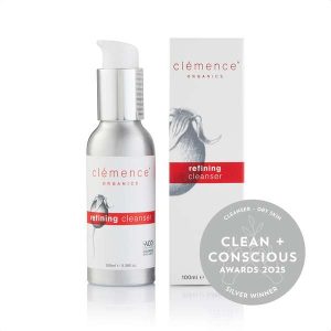 Refining Cleanser by Clemence Organics - Best Face Cleanser – Dry Skin - Product Reviews - Clean + Conscious Awards