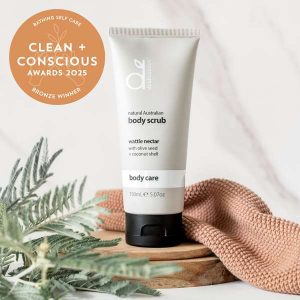 Body Scrub Wattle Nectar by Dindi Naturals - Best Bathing Self Care - Product Reviews - Clean + Conscious Awards