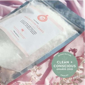 Bath Flakes by Downunder Magnesium - Best Bathing Self Care - Product Reviews - Clean + Conscious Awards
