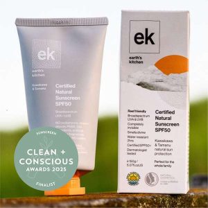 Kawakawa & Tamanu Sun Protection SPF50 by EK Sunscreens Ltd - Best Natural Sunscreen - Product Reviews - Clean + Conscious Awards