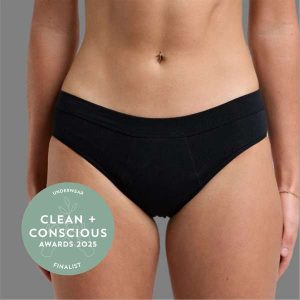 Orgaknix Super Bikini Period Underwear by Eco Period Australia - Best Sustainable Underwear - Product Reviews - Clean + Conscious Awards