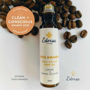 Eyes Awaken Roll On Eye Care Oil by Edorsa Australia - Best Eye Cream / Serum - Product Reviews - Clean + Conscious Awards