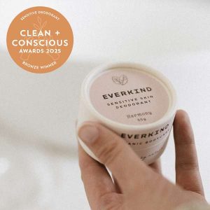 Sensitive Skin Deodorant Harmony by Everkind - Best Sensitive Deodorant - Product Reviews - Clean + Conscious Awards