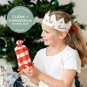 Fabric Christmas Crown by Gift Me Again - Best Celebrations + Stationery - Product Reviews - Clean + Conscious Awards