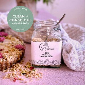 Joy Macadamia Crumb by Gondwana Macadamias - Best Cooking + Baking - Product Reviews - Clean + Conscious Awards