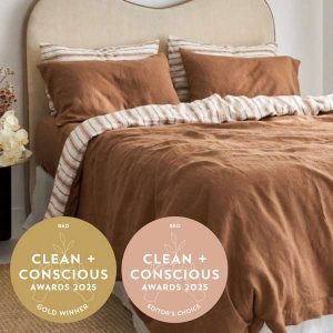 Linen Bedding by I Love Linen - Best Ethical Bedding - Product Reviews - Clean + Conscious Awards