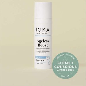 Ageless Boost by IOKA SkinScience - Best Face Moisturiser – Dry / Mature - Product Reviews - Clean + Conscious Awards