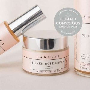 Silken Rose Cream by Janesce - Best Face Moisturiser – Dry / Mature - Product Reviews - Clean + Conscious Awards