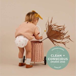 Skin-Loving, Forest-Friendly, Danish-Made Nappies by Joonya - Best Disposable Nappies - Product Reviews - Clean + Conscious Awards