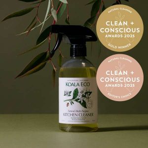 Natural Multi-Purpose Kitchen Cleaner by Koala Eco - Best Natural Cleaning - Product Reviews - Clean + Conscious Awards