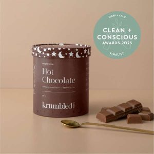 Magnesium Hot Chocolate by Krumbled Foods - Best Sleep + Calm - Product Reviews - Clean + Conscious Awards