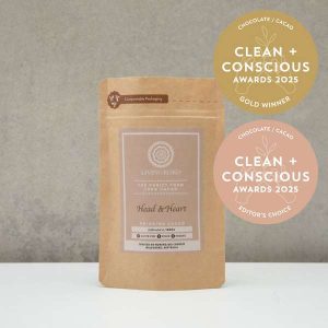 Head & Heart Ceremonial Grade Drinking Cacao by Living Koko - Best Cacao - Product Reviews - Clean + Conscious Awards