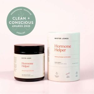Hormone Helper by Mister Jones Health - Best Perimenopause/ Menopause - Product Reviews - Clean + Conscious Awards