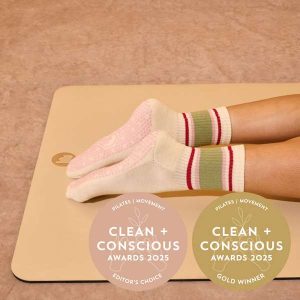 Crew Non Slip Grip Socks by MoveActive - Best Pilates / Movement - Product Reviews - Clean + Conscious Awards