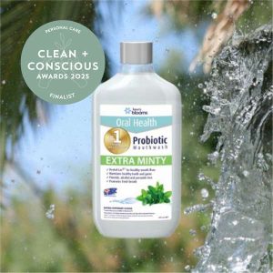 Probiotic Mouthwash by Henry Blooms - Best Personal Care - Product Reviews - Clean + Conscious Awards