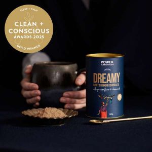 Dreamy Night Drinking Chocolate by Power Super Foods - Best Sleep + Calm - Product Reviews - Clean + Conscious Awards