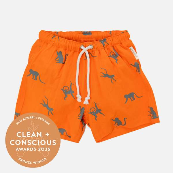 Kids Swimming Trunks by Pure Earth Collection - Best Kids Apparel / Pyjamas - Product Reviews - Clean + Conscious Awards
