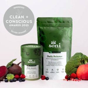 Daily Balance by Soni Health - Best Superfood - Product Reviews - Clean + Conscious Awards