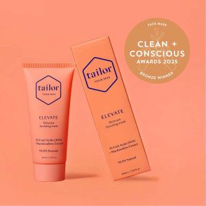 Elevate, Skincare Boosting Mask by Tailor Skincare - Best Face Mask - Product Reviews - Clean + Conscious Awards