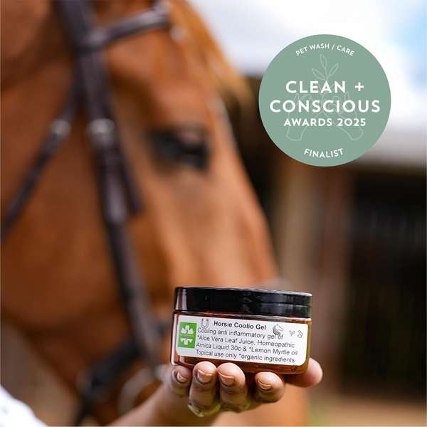 Horsie Coolio Gel by The Green Medic - Best Natural Pet Wash/ Care - Product Reviews - Clean + Conscious Awards