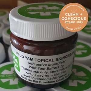 Wild Yam Topical Skin Cream by The Green Medic - Best Perimenopause/ Menopause - Product Reviews - Clean + Conscious Awards