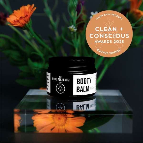 Booty Balm by The Nude Alchemist - Best Nappy Rash Cream / Balm - Product Reviews - Clean + Conscious Awards