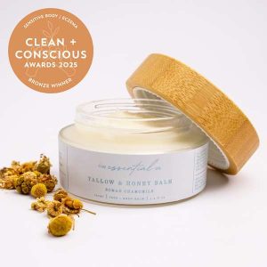 Tallow & Honey Roman Chamomile Balm by The essential co. - Best Sensitive Body / Eczema - Product Reviews - Clean + Conscious Awards