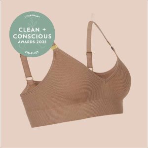 Recycled Wireless Bra by Underwear for Humanity - Best Sustainable Underwear - Product Reviews - Clean + Conscious Awards