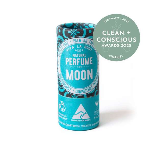 Natural Perfume Moon by Viva La Body - Best Zero Waste – Body + Beauty - Product Reviews - Clean + Conscious Awards