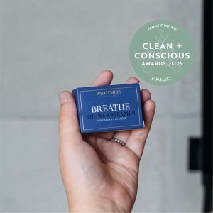 Breathe Shower Steamer by Wild Emery - Best Family First Aid - Product Reviews - Clean + Conscious Awards