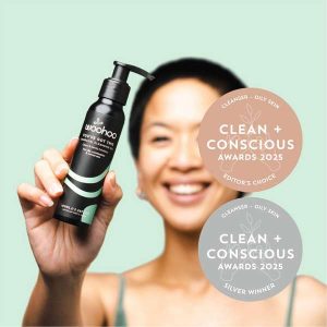 ‘You’ve Got This’ Charcoal Cleansing Gel by Woohoo Body - Best Face Cleanser – Oily Skin - Product Reviews - Clean + Conscious Awards