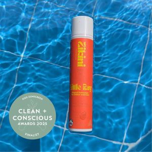 Little Ray SPF50 Mineral Sunscreen For Babies and Kids by Zikini Australia - Best Natural Kids Sunscreen - Product Reviews - Clean + Conscious Awards