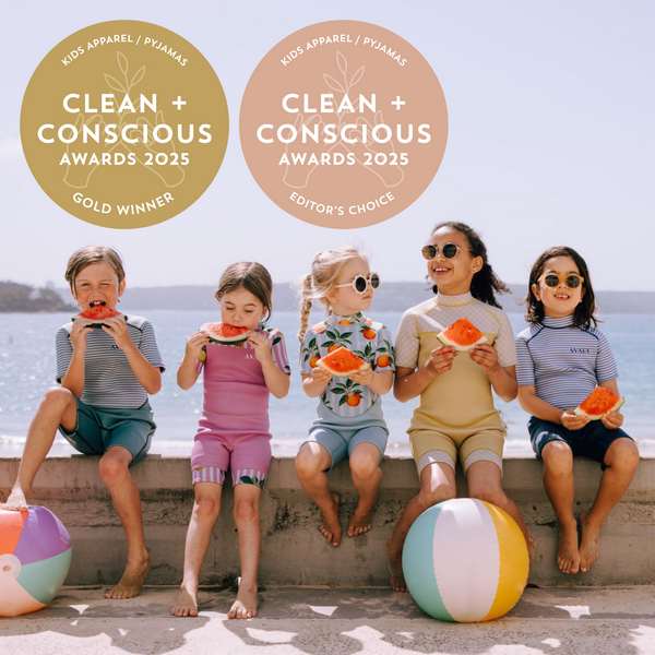 Yulex Natural Rubber Kids Wetsuit by Avaly - Best Kids Apparel / Pyjamas - Product Reviews - Clean + Conscious Awards