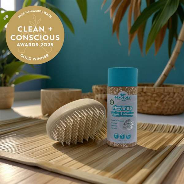 Rizz'm'Up Styling Powder by eekoloks Haircare Australia - Best Kids Haircare - Product Reviews - Clean + Conscious Awards