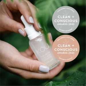 Hyaluronic Collagen Booster by iKOU - Best Hyaluronic Acid Serum - Product Reviews - Clean + Conscious Awards