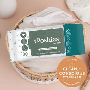 Probiotic Water Wipes by tooshies - Best Baby Wipes - Product Reviews - Clean + Conscious Awards