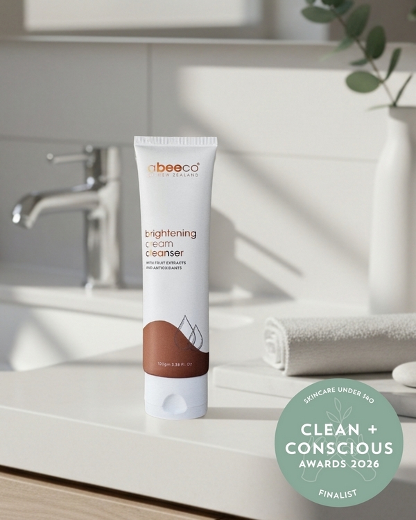 Brightening Cream Cleanser by Abeeco – Finalist, Best Skincare under $40, Clean + Conscious Awards 2026