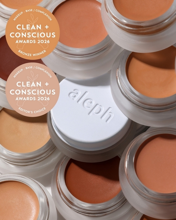 Concealer / Foundation by Aleph Beauty – Bronze + Editor's Choice, Best Makeup – Base / Complexion, Clean + Conscious Awards 2026