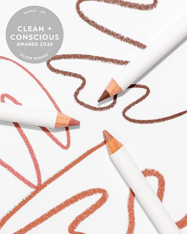 Eye / Lip Multi-Liner Pencils by Aleph Beauty – Silver, Best Makeup – Lips, Clean + Conscious Awards 2026