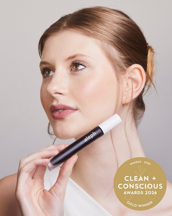 Lift / Lengthen Mascara by Aleph Beauty – Gold, Best Eye Makeup, Clean + Conscious Awards 2026