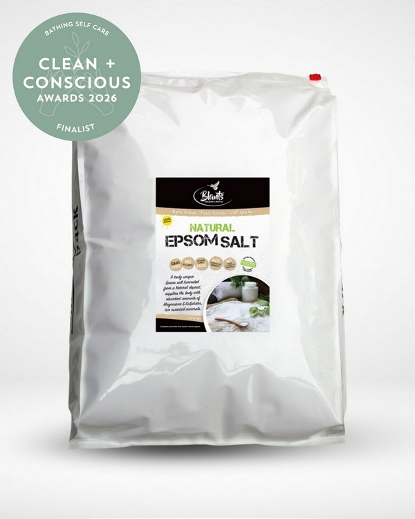 Epsom Salt – Natural by Blants Wellbeing – Finalist, Best Bathing Self Care, Clean + Conscious Awards 2026